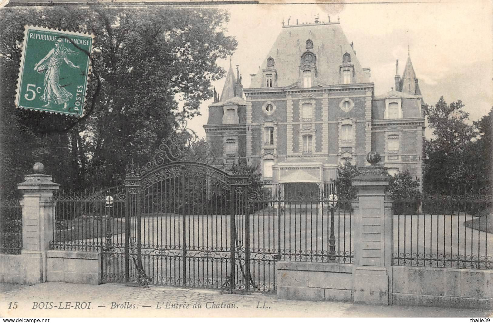 Bois Le Roi Brolles Château Canton Fontainebleau 15 LL - Bois Le Roi