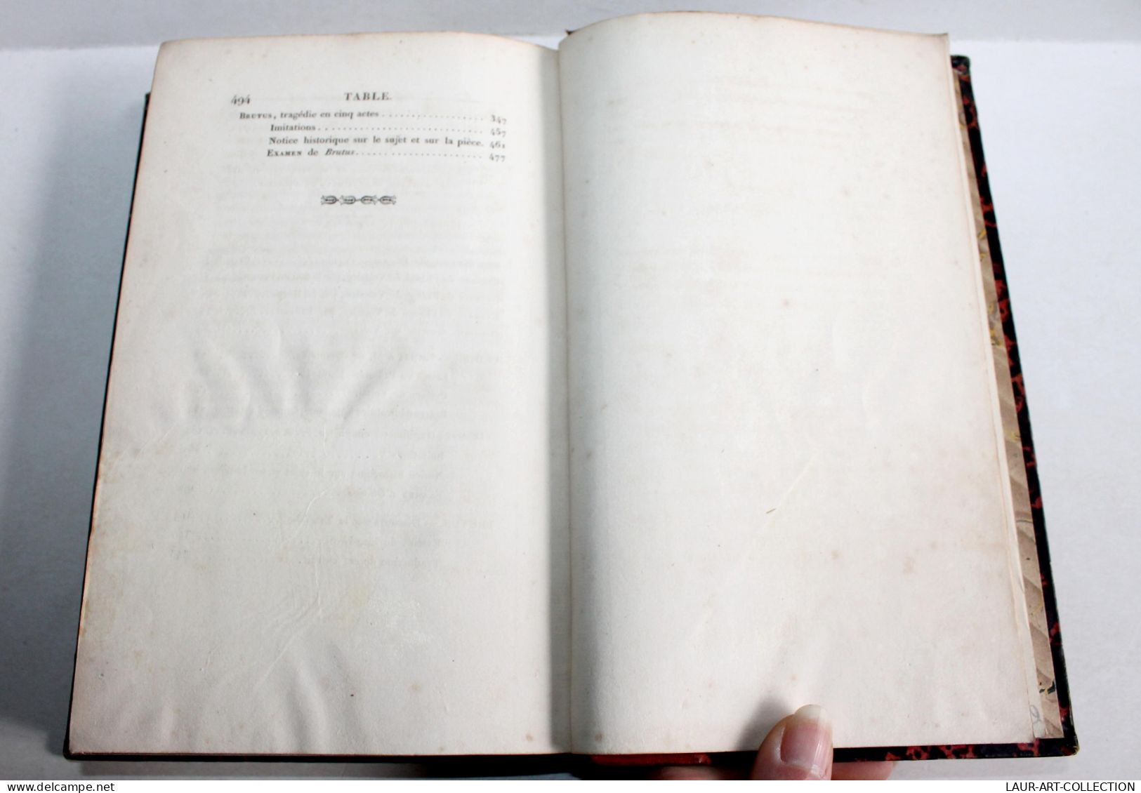 BIBLIOTHEQUE DRAMATIQUE Ou REPERTOIRE UNIVERSEL DU THEATRE FRANCAIS 1825 TOME I / ANCIEN LIVRE XIXe SIECLE (1803.167) - Autores Franceses