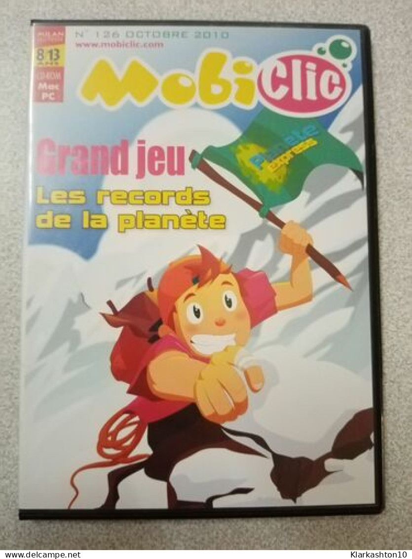 Mac/PC - CD-Rom - MobiClic - Grand Jeu Les Records De La Planète - Otros & Sin Clasificación