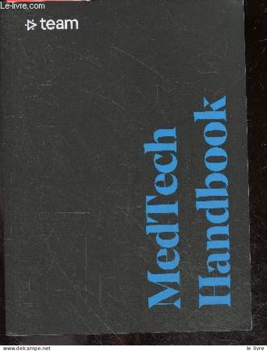 MedTech Handbook - Team - Developping Commercially Successful Medtech Products- Front End Innovation- Engineering Design - Lingueística