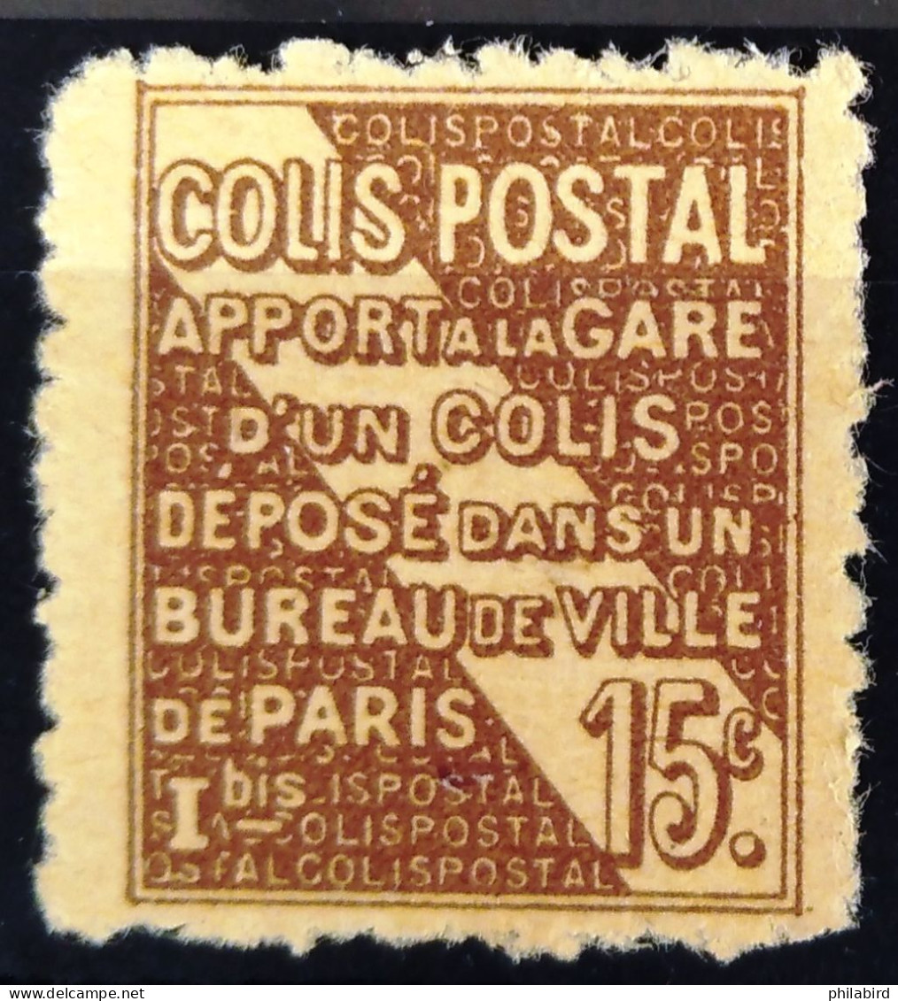 FRANCE                          COLIS POSTAUX   N° 54                    NEUF SANS GOMME - Neufs