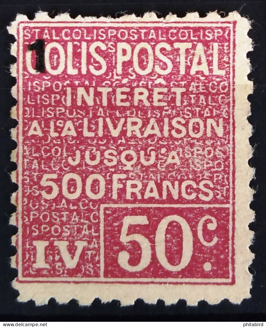 FRANCE                          COLIS POSTAUX   N° 73                    NEUF SANS GOMME - Mint/Hinged