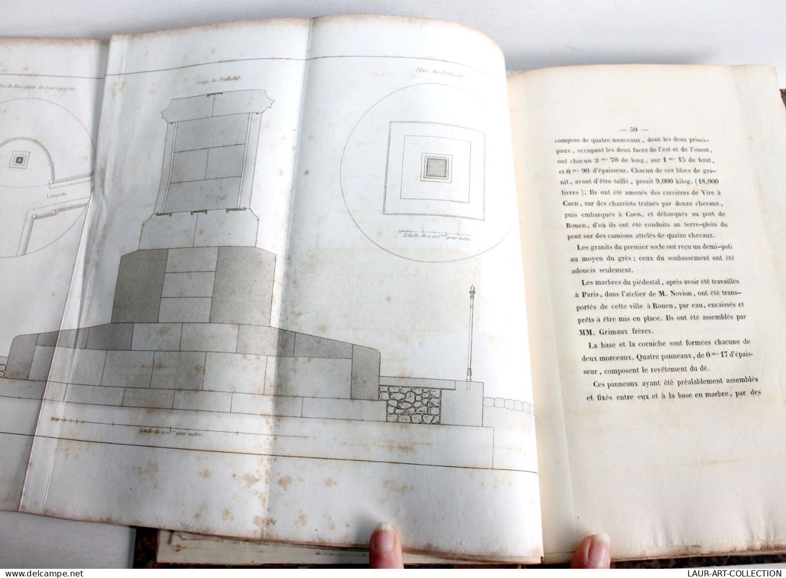 PRECIS HISTORIQUE SUR LA STATUE DE P. CORNEILLE A ROUEN Par DEVILLE 1838 BAUDEY / ANCIEN LIVRE XIXe SIECLE (1803.169) - Geschiedenis