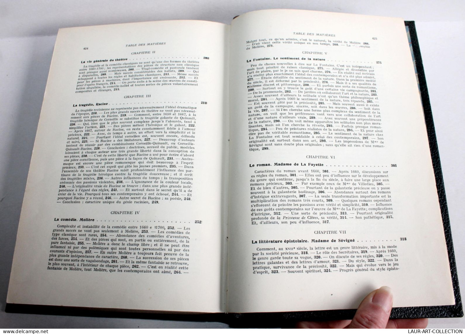 HISTOIRE DE LA LITTERATURE FRANCAISE CLASSIQUE 1660-1700 de D. MORNET 1940 COLIN / ANCIEN LIVRE XXe SIECLE (1803.170)