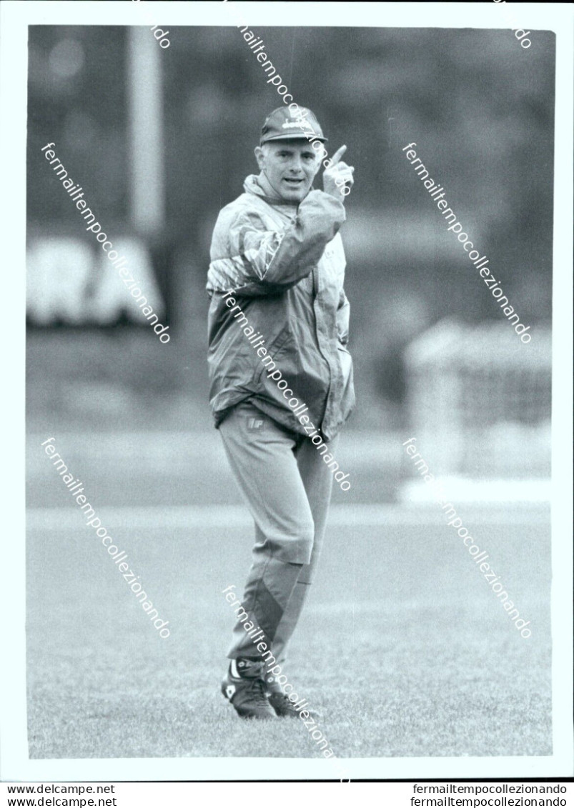 Fo2215 Foto Originale  Calcio Arrigo Sacchi Ritiro Nazionale Per Mondiali Usa 94 - Otros & Sin Clasificación