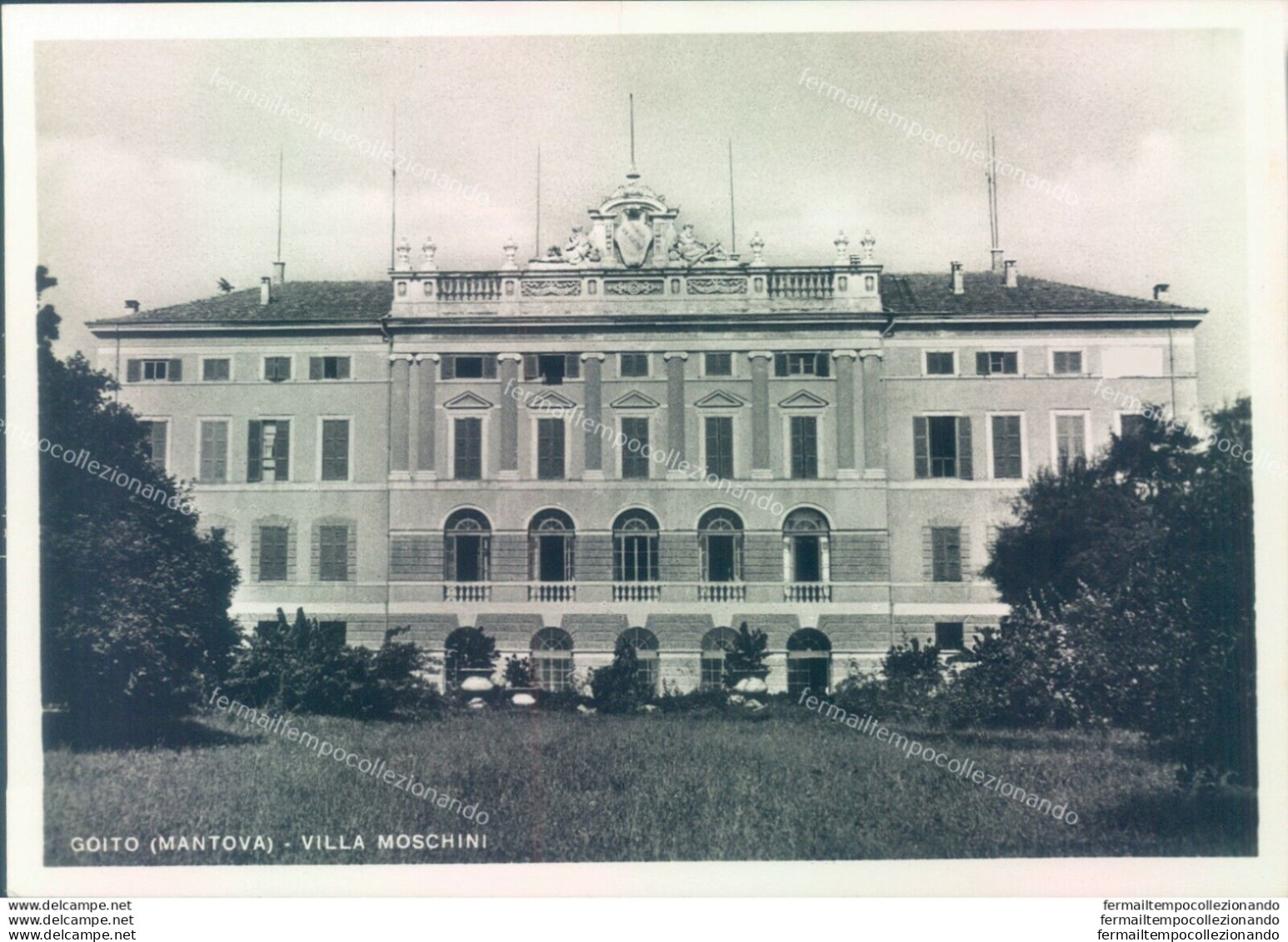 P242 Bozza Fotografica  Goito Villa Moschini Provincia Di Mantova - Mantova