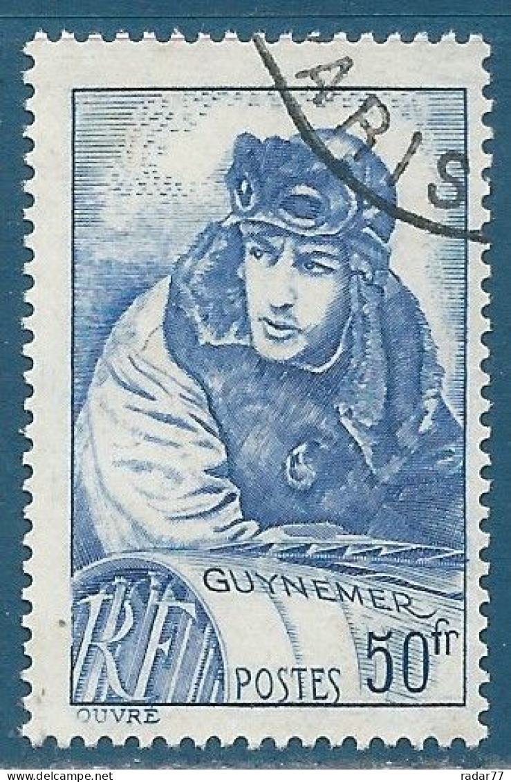 N°461 Georges Guynemer Oblitéré - Used Stamps