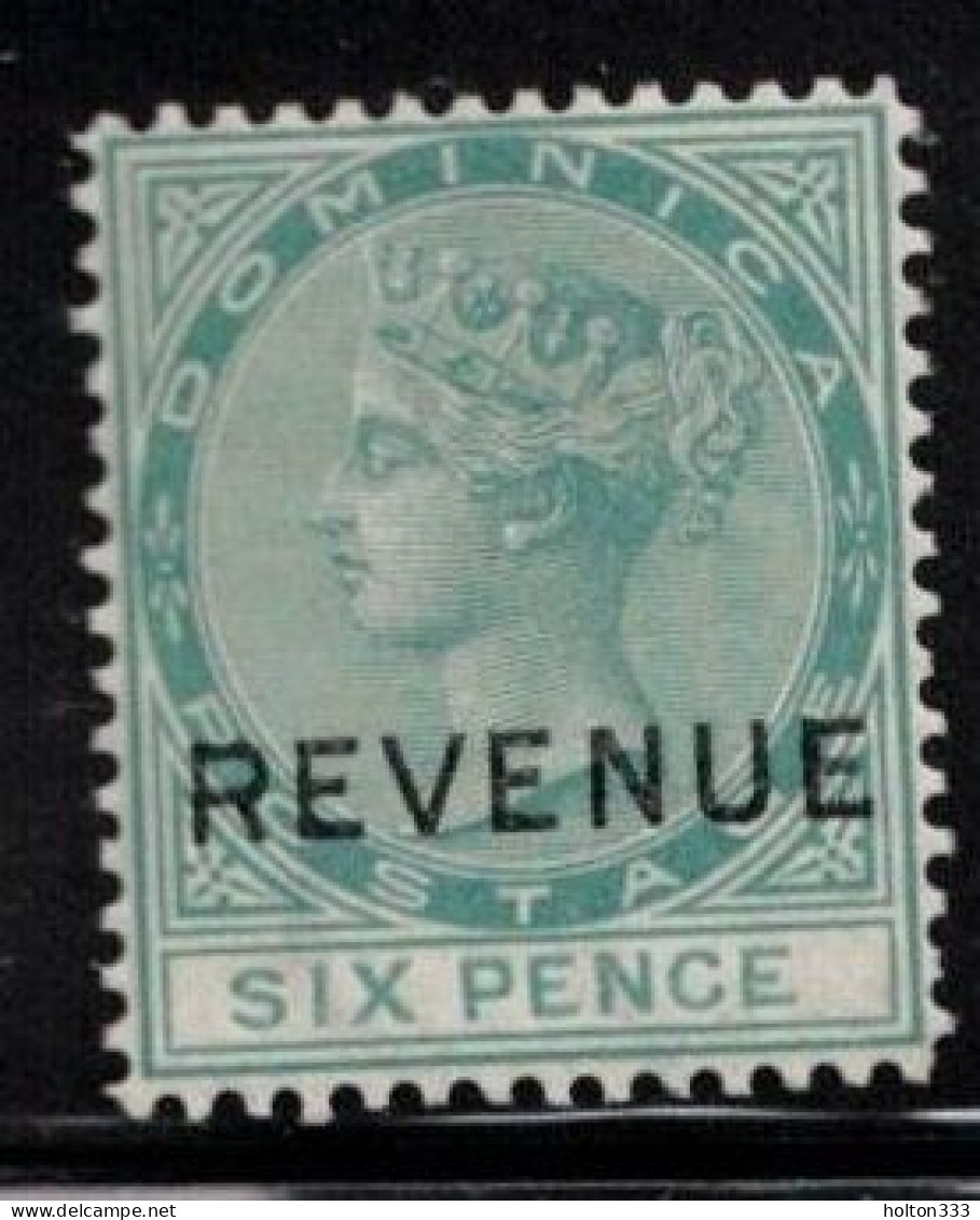 DOMINICA Scott # 8 MH - With Revenue Overprint - Dominique (...-1978)