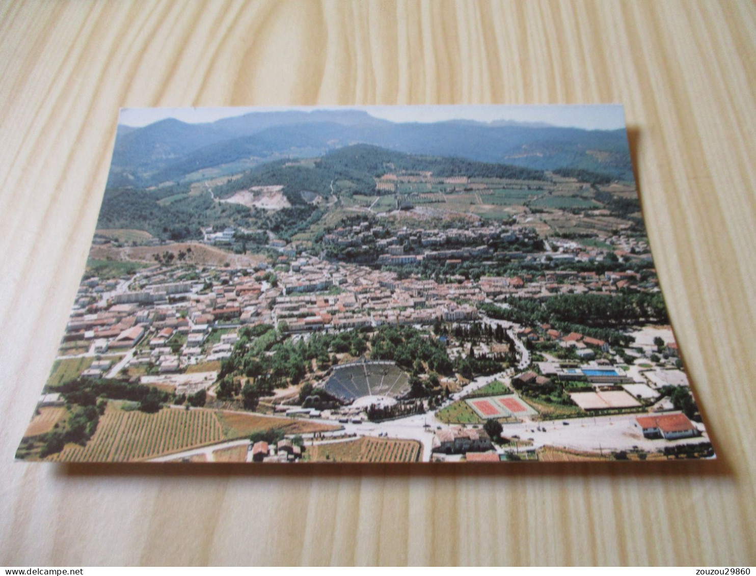 Vaison-la-Romaine (84).Vue Aérienne De La Ville. - Vaison La Romaine