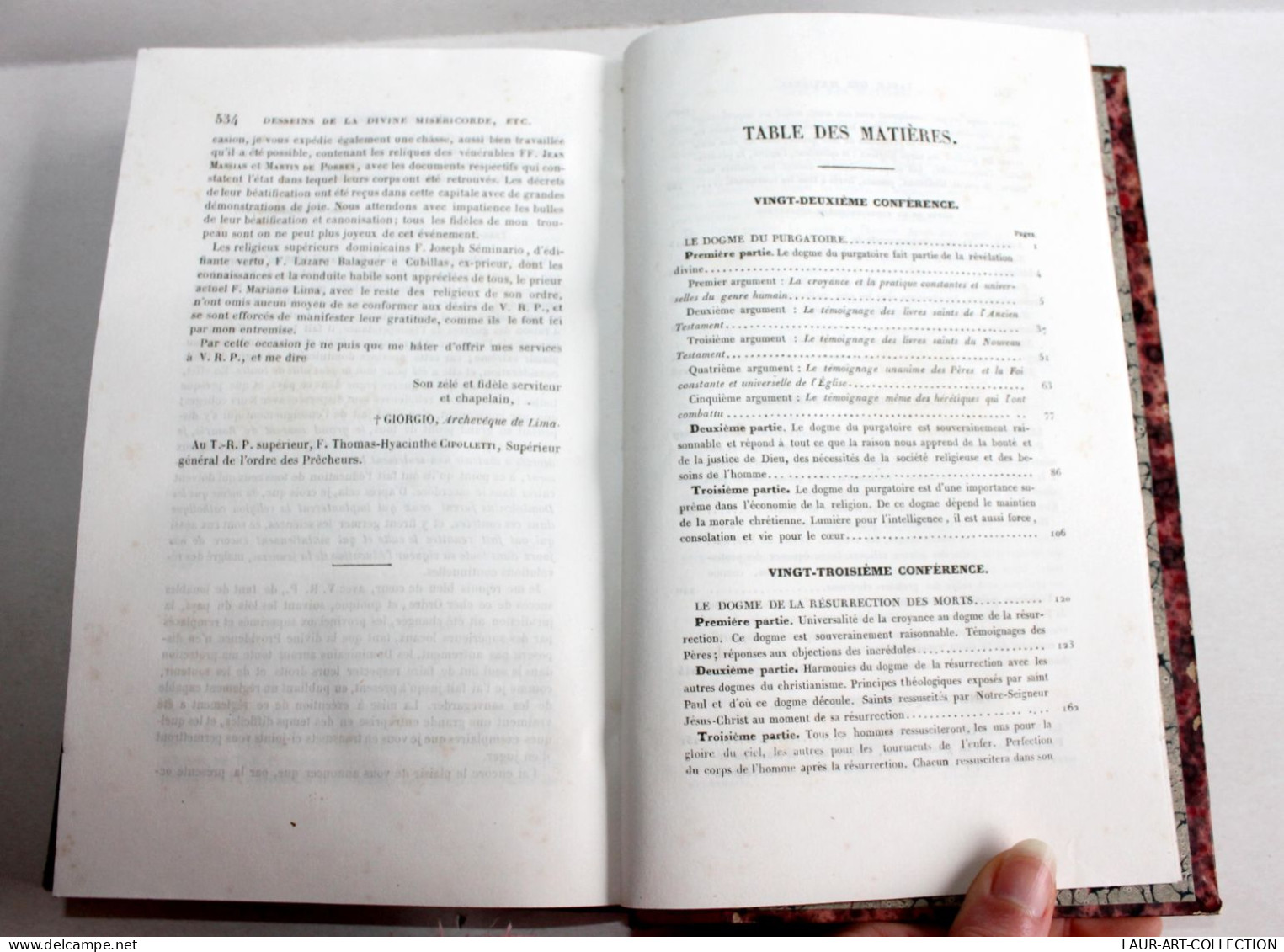 RAISON PHILOSOPHIQUE Et RAISON CATHOLIQUE CONFERENCES De VENTURA DE RAULICA 1864 / ANCIEN LIVRE XIXe SIECLE (1803.174) - Psychologie/Philosophie