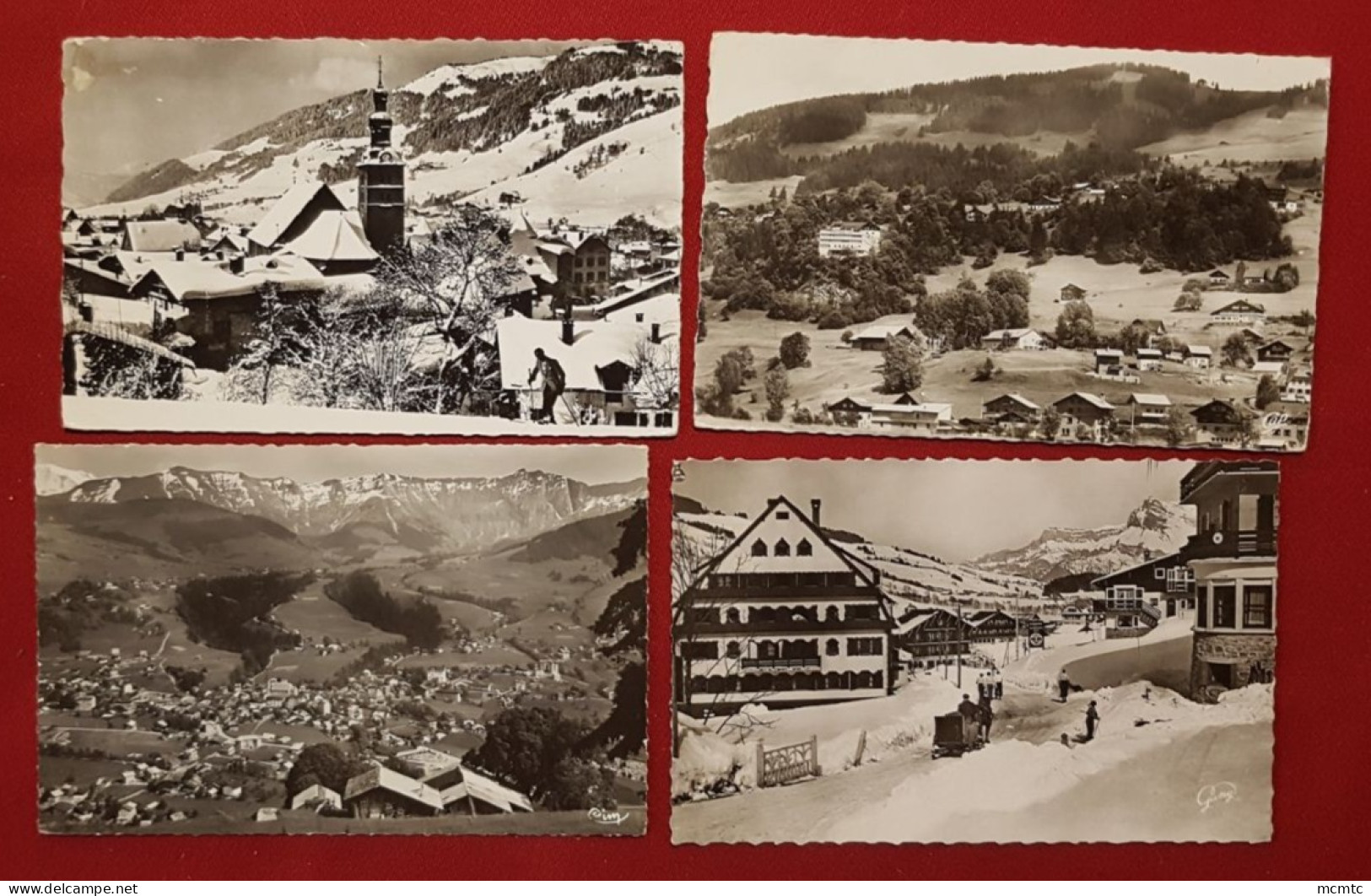 8 Cartes -   Megève    -( 74 -  Haute Savoie  ) - Megève