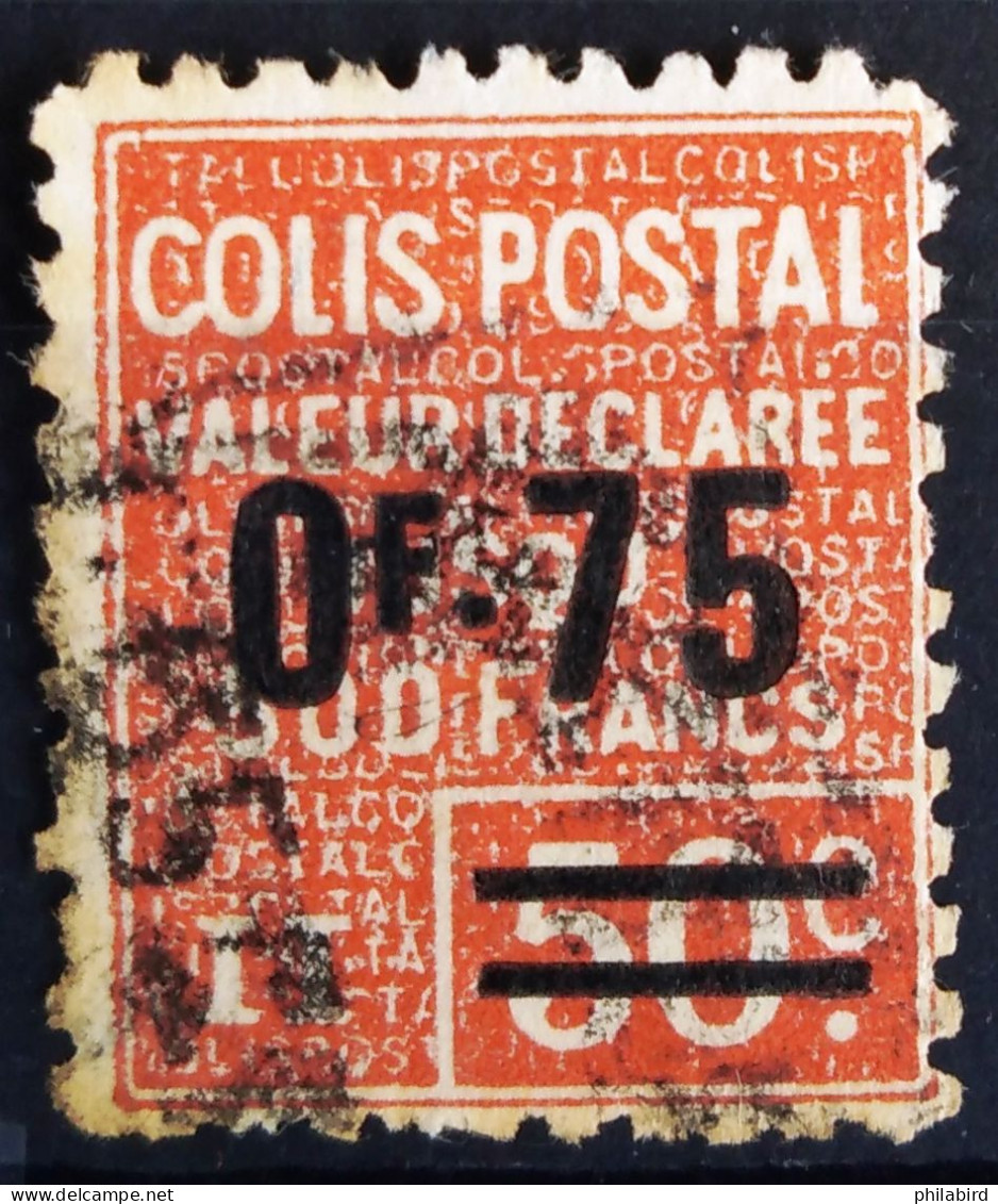 FRANCE                          COLIS POSTAUX   N° 91                        OBLITERE - Used