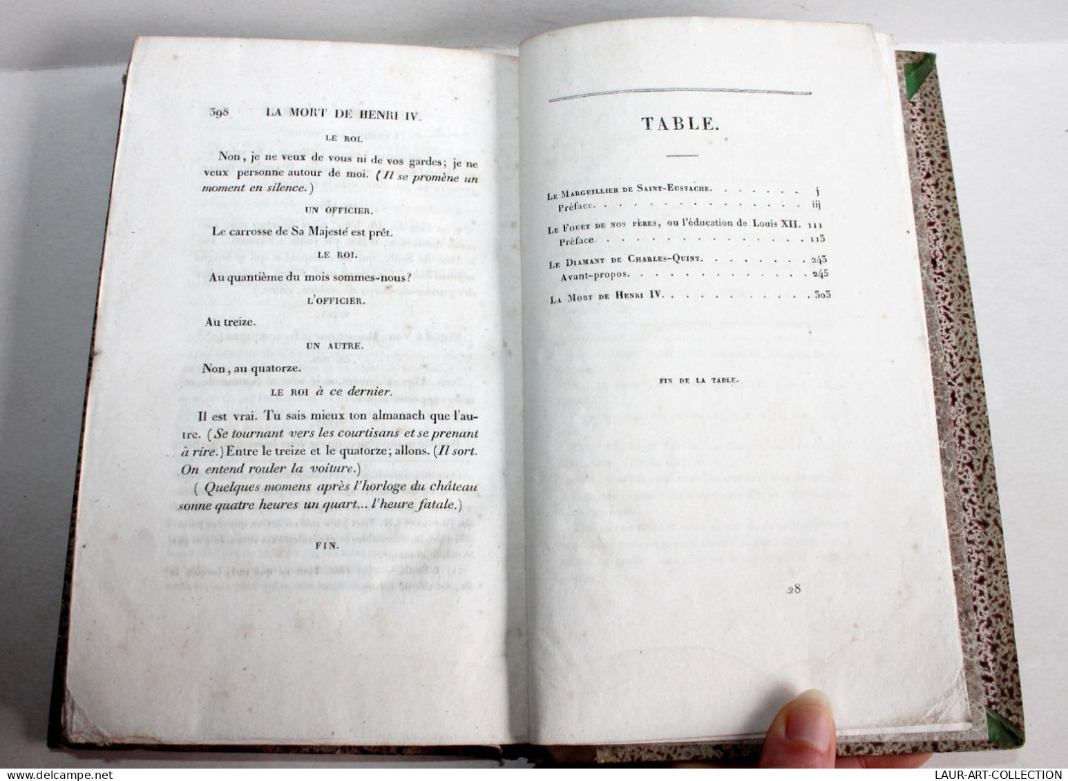 4 COMEDIES HISTORIQUES, NOUVELLE EDITION + LA MORT DE HENRI IV Par ROEDERER 1827 / ANCIEN LIVRE XIXe SIECLE (1803.175) - Franse Schrijvers