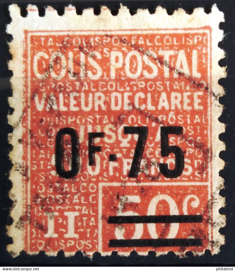 FRANCE                          COLIS POSTAUX   N° 91a                        OBLITERE - Used