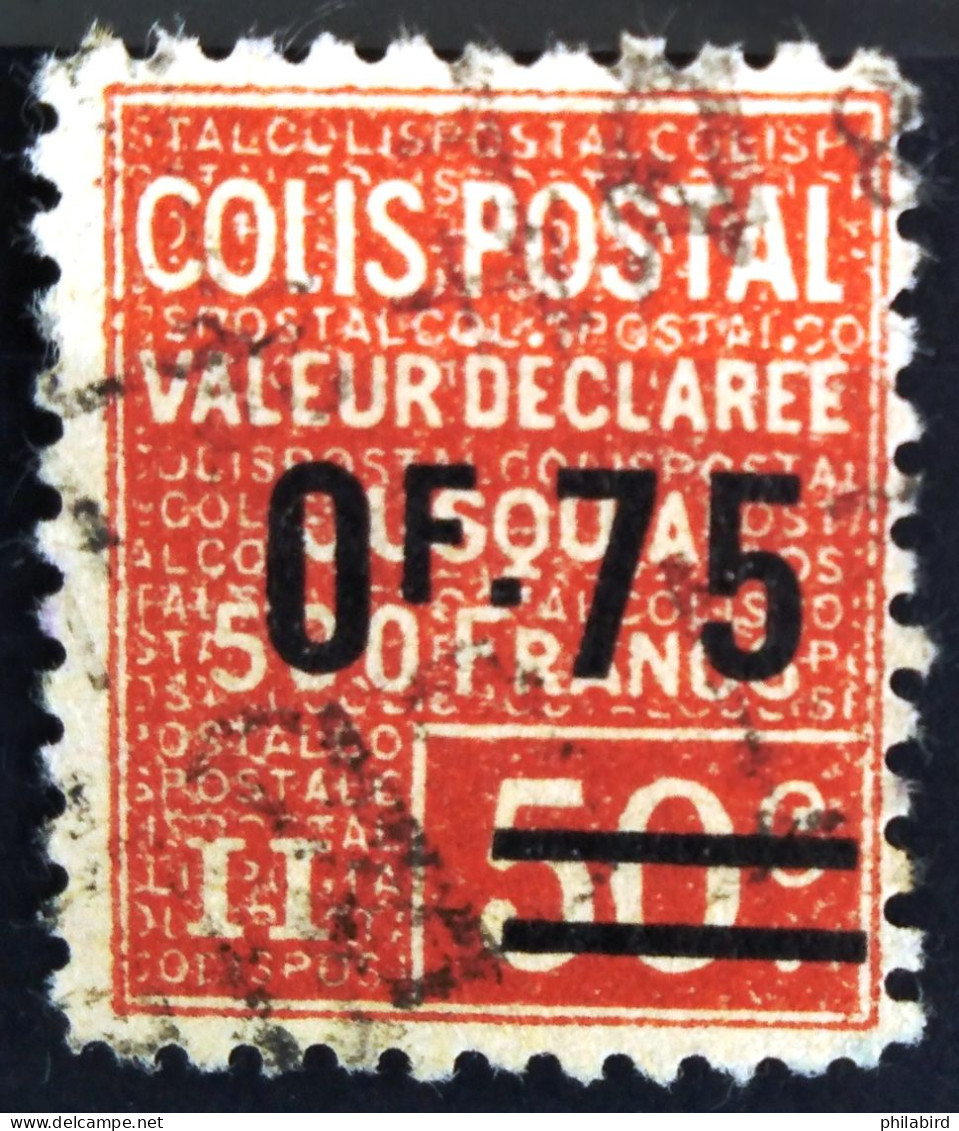 FRANCE                          COLIS POSTAUX   N° 91                        OBLITERE - Gebraucht