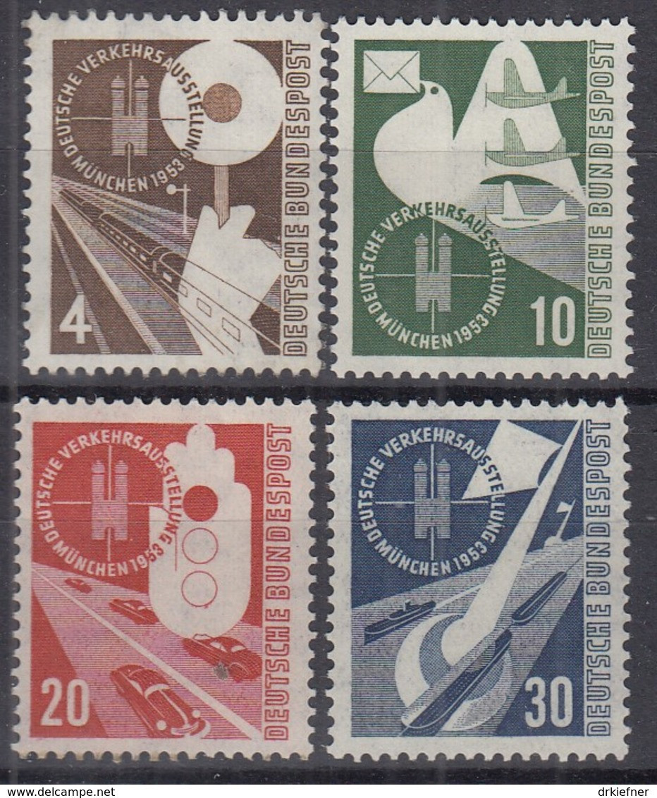 BRD  167-170,  Postfrisch **, Deutsche Verkehrsausstellung, München 1953 - Unused Stamps