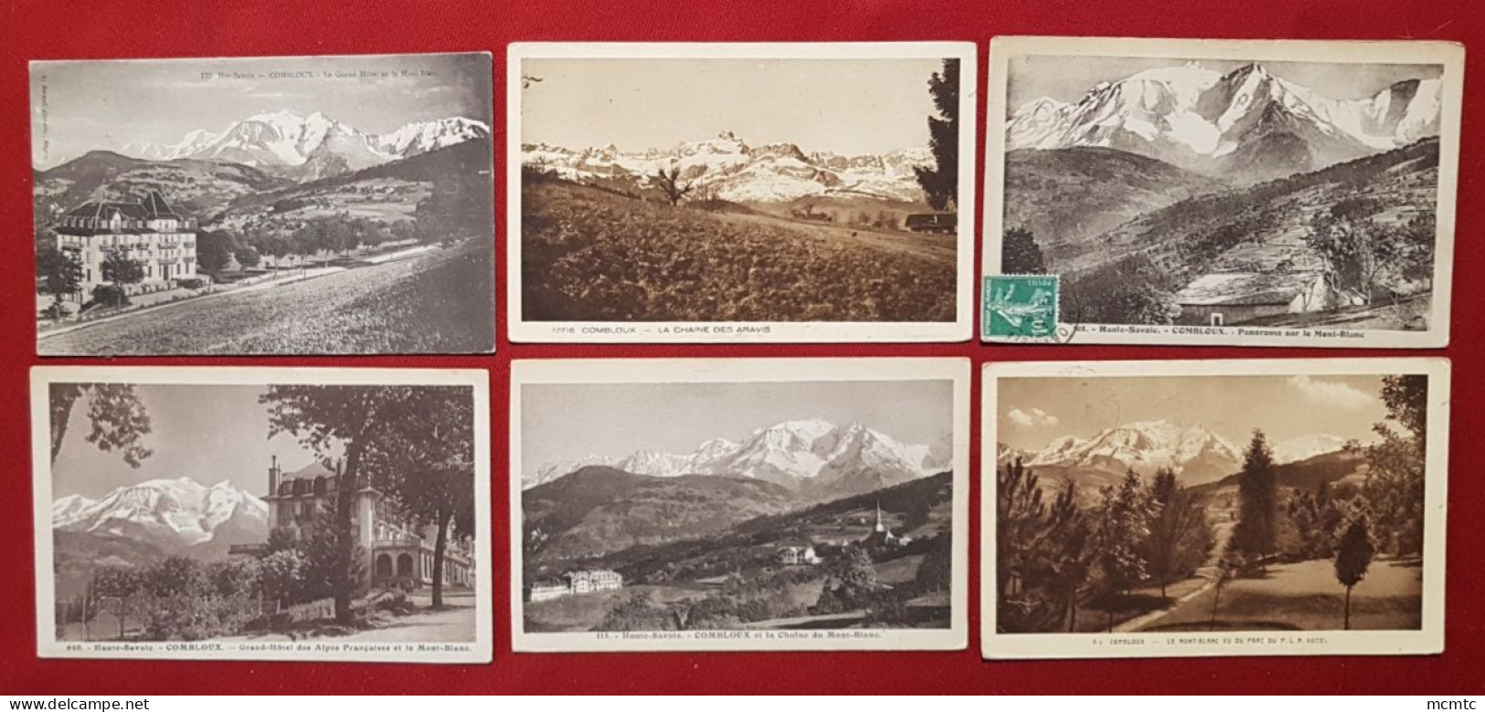 9 Cartes -  Combloux     -( 74 -  Haute Savoie  ) - Combloux