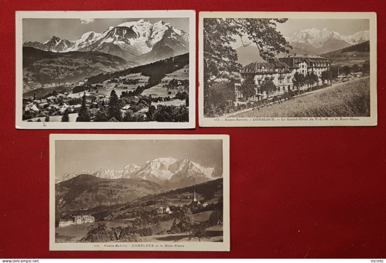 9 Cartes -  Combloux     -( 74 -  Haute Savoie  ) - Combloux