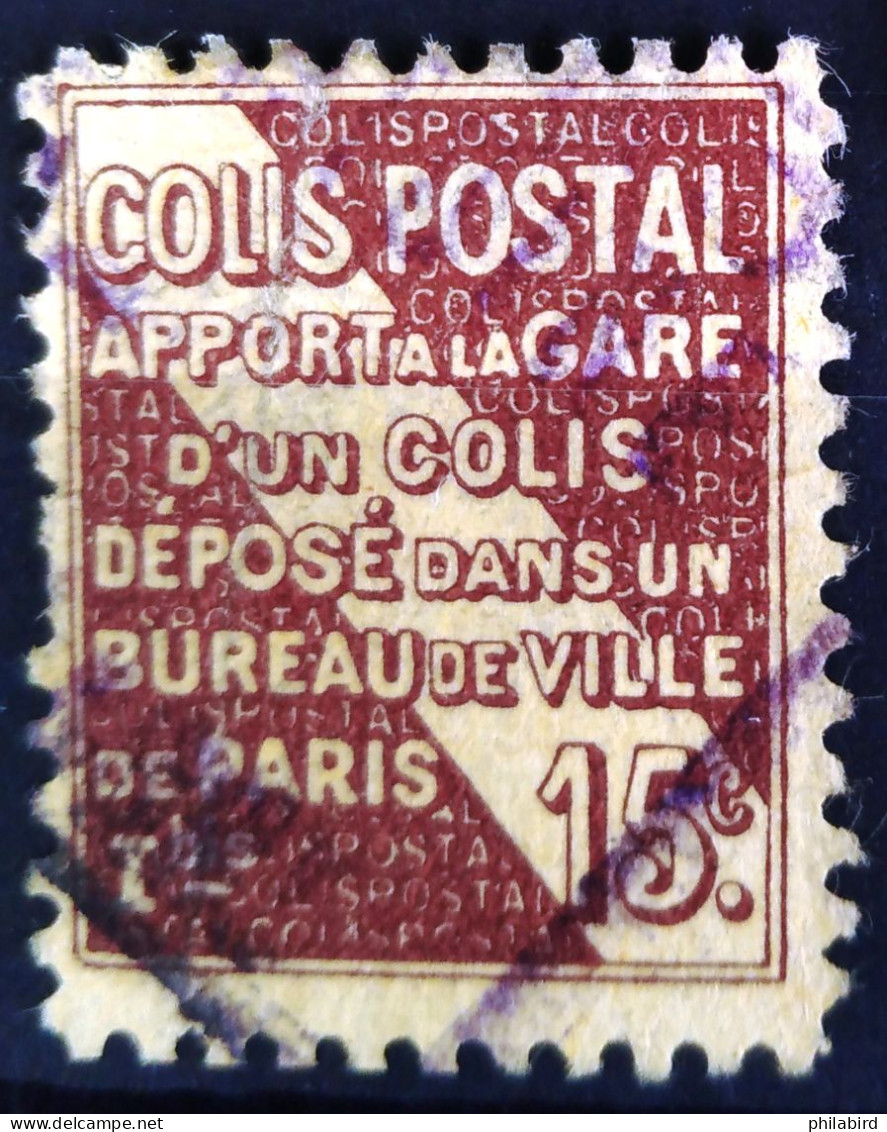 FRANCE                          COLIS POSTAUX   N° 95                        OBLITERE - Used