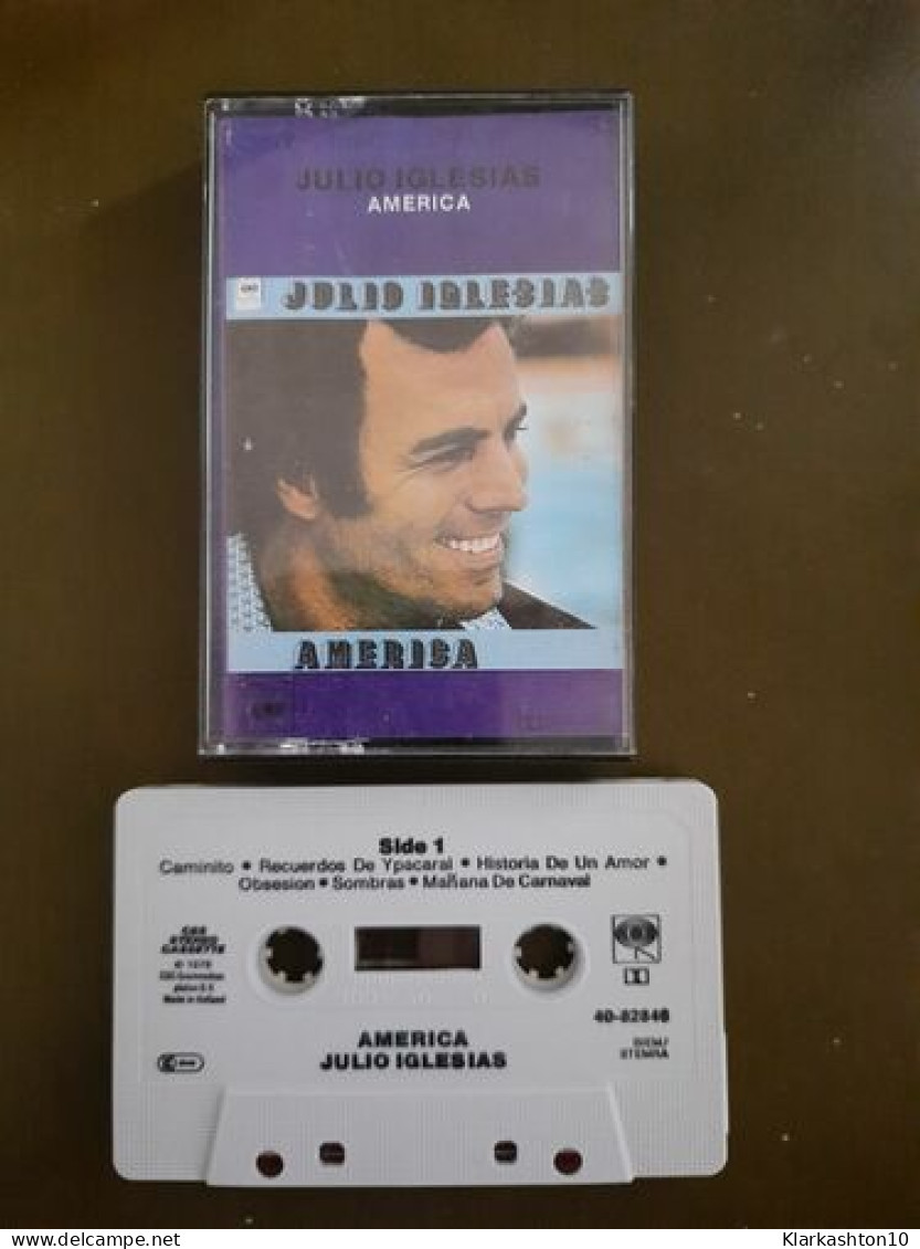 K7 Audio : Julio Iglesias - America - Audiokassetten