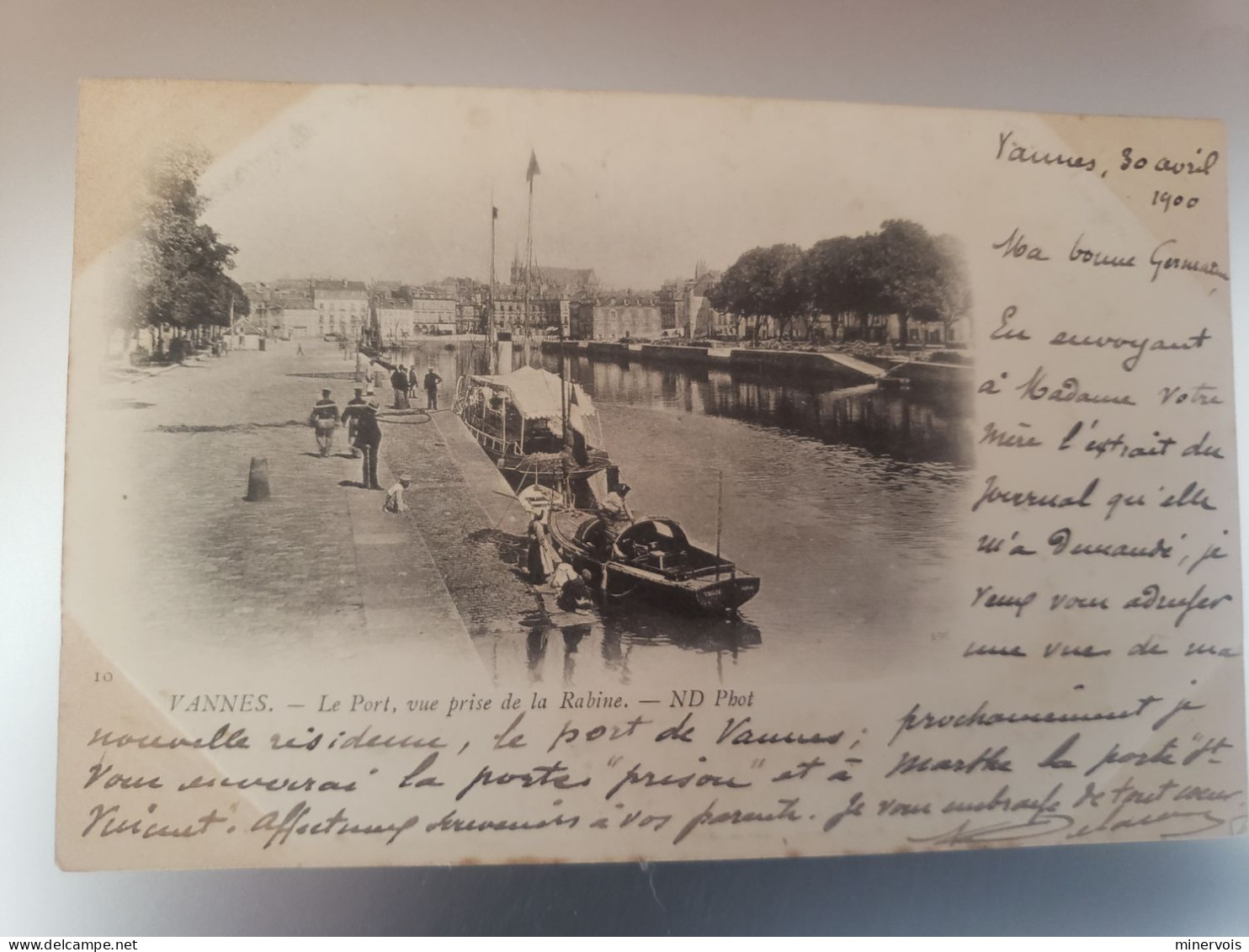 Vannes - Le Port , Vue Prise De La Rabine - Vannes