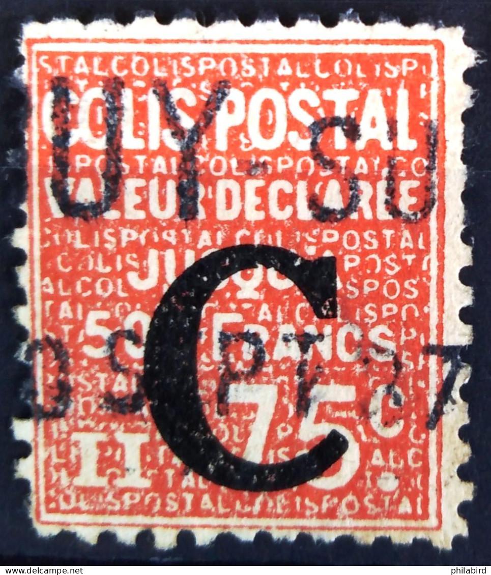 FRANCE                          COLIS POSTAUX   N° 112                        OBLITERE - Gebraucht