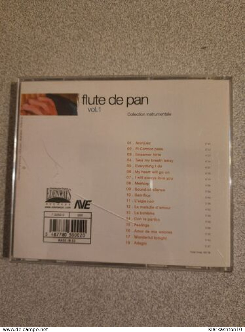 CD Flute De Pan Vol.1 - Sonstige & Ohne Zuordnung