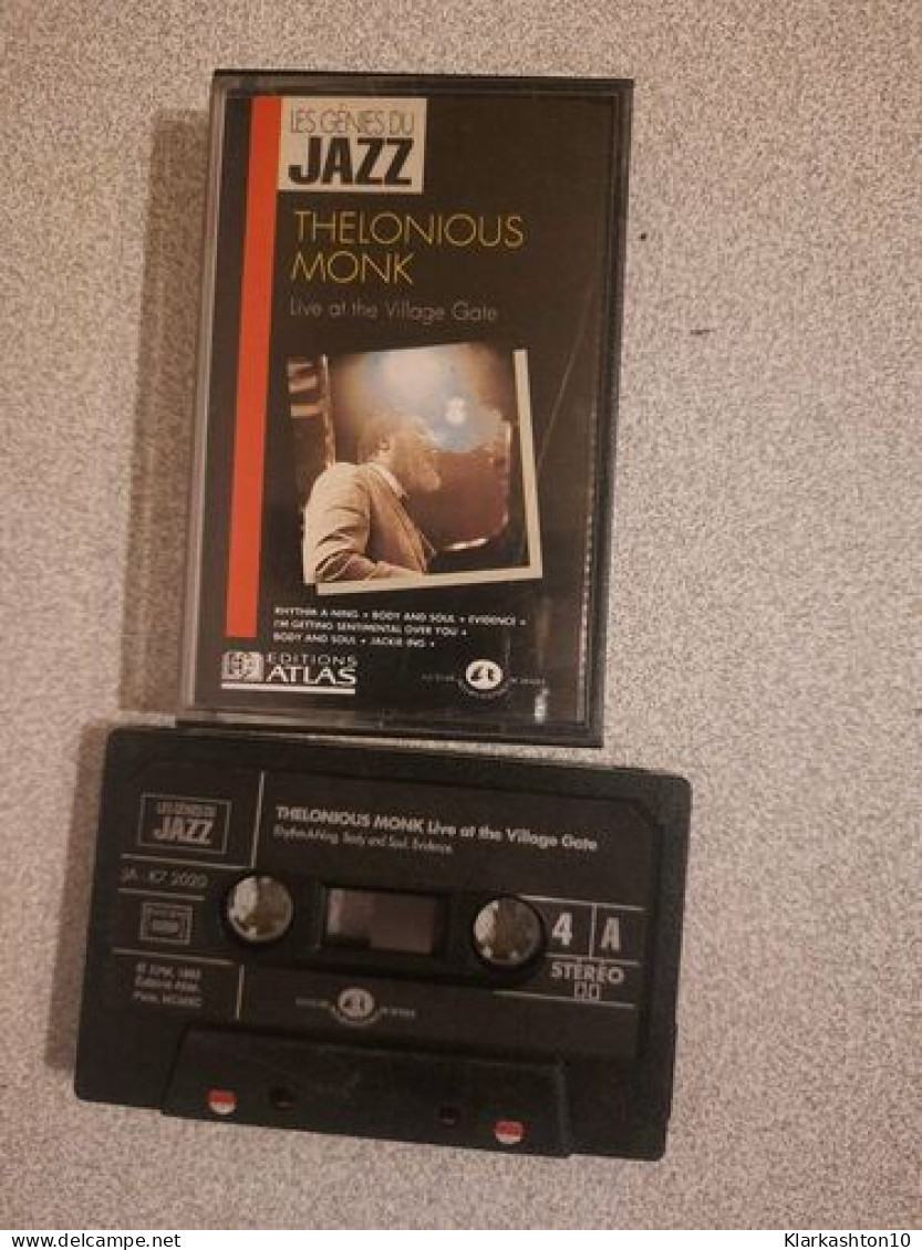 K7 Audio : Les Génies Du Jazz -Thelonious Monk - Cassette