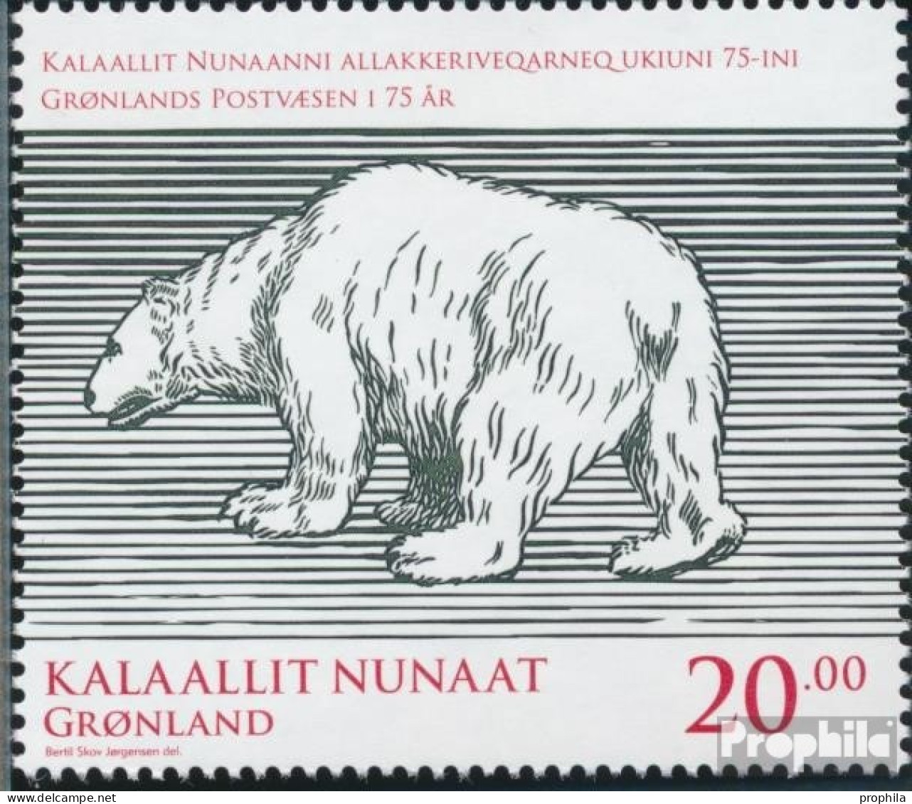 Dänemark - Grönland 647A (kompl.Ausg.) Postfrisch 2013 Eisbär - Nuovi