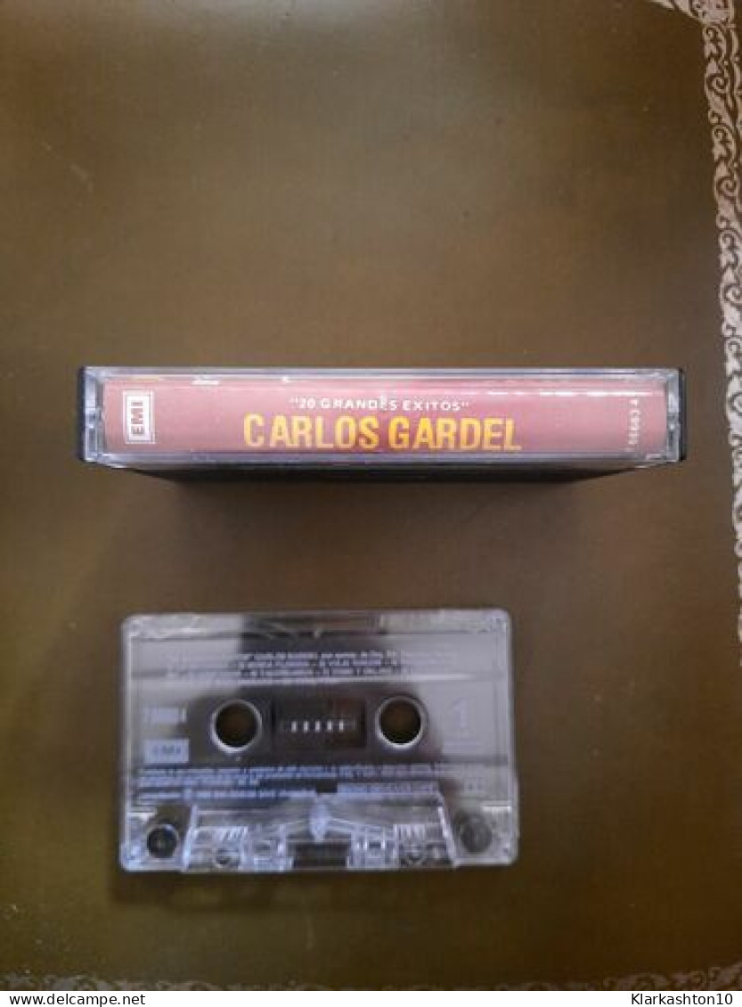 K7 Audio : Carlos Gardel Con Orquesta De Francisco Canaro - 20 Grandes Exitos - Cassettes Audio