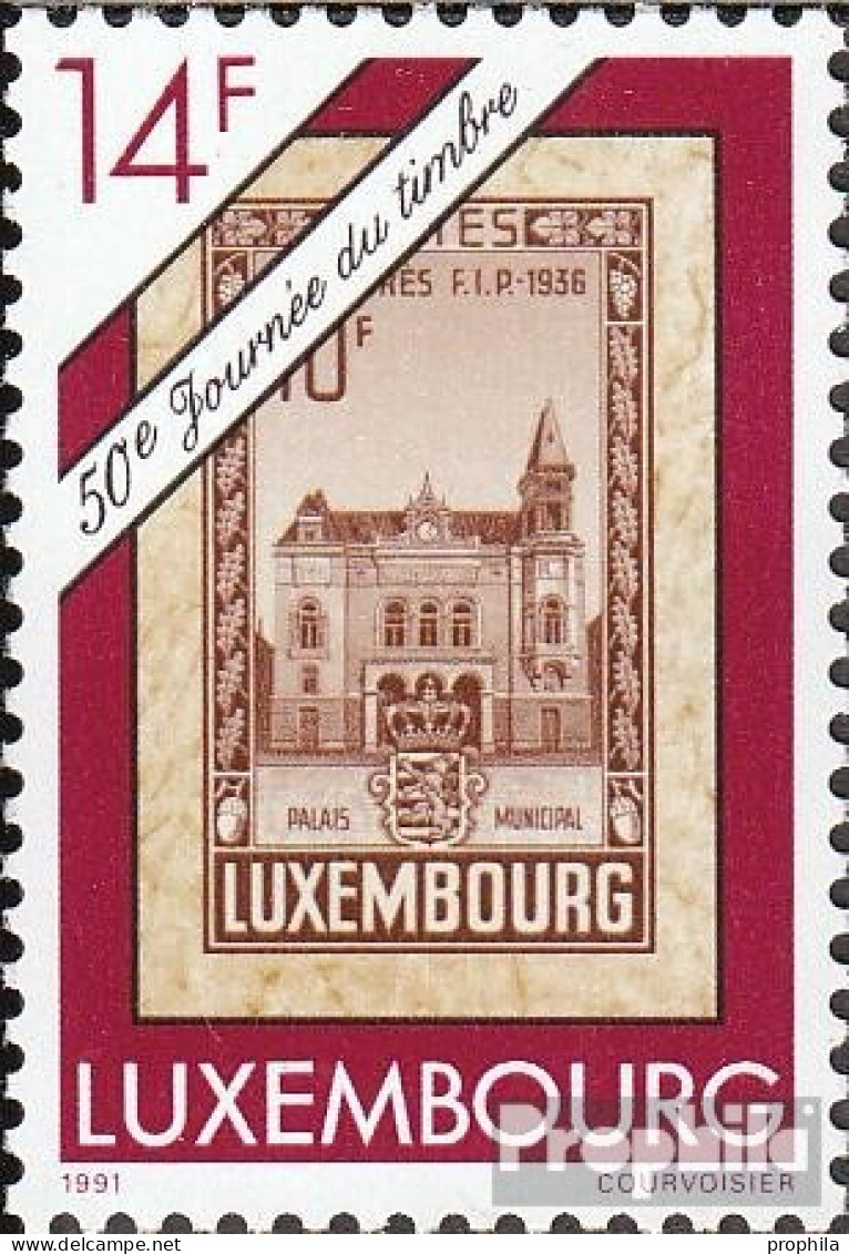 Luxemburg 1280 (kompl.Ausg.) Postfrisch 1991 Tag Der Briefmarke - Ungebraucht