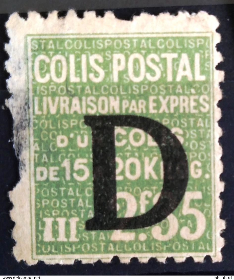 FRANCE                          COLIS POSTAUX   N° 142                        NEUF SANS GOMME          2° CHOIX - Neufs