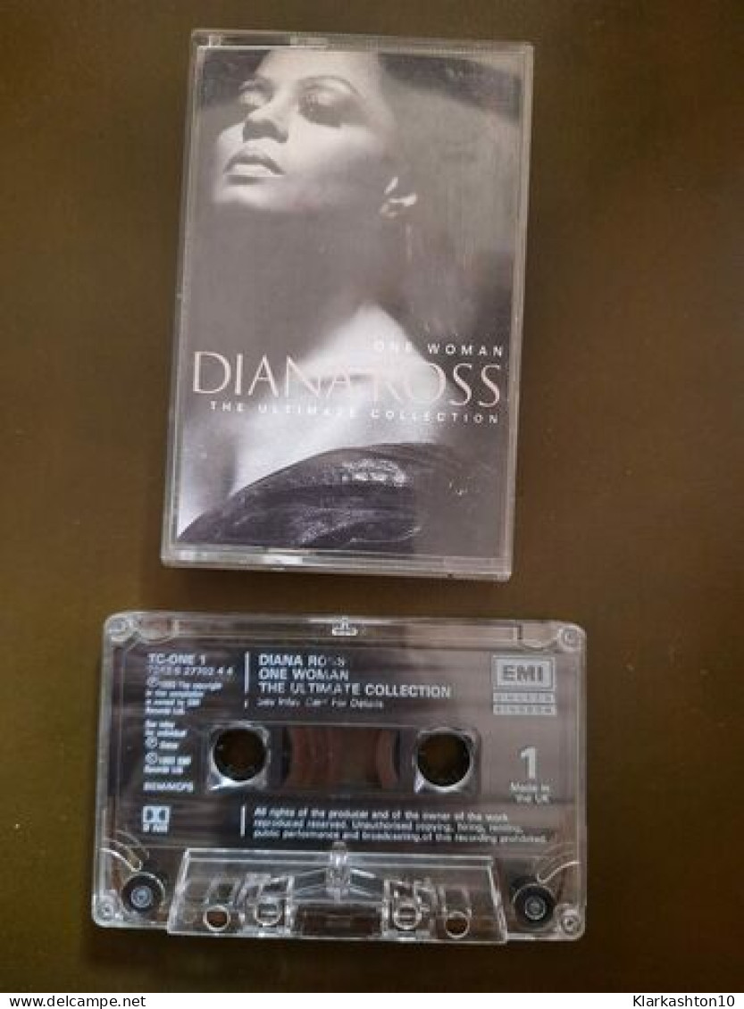 K7 Audio : Diana Ross - One Woman - Audio Tapes