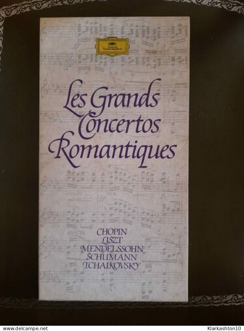 K7 Audio :Les Grands Concertos Romantiques (Chopin Liszt Mendelssohn Schumann Tchaikovsky) - Cassette
