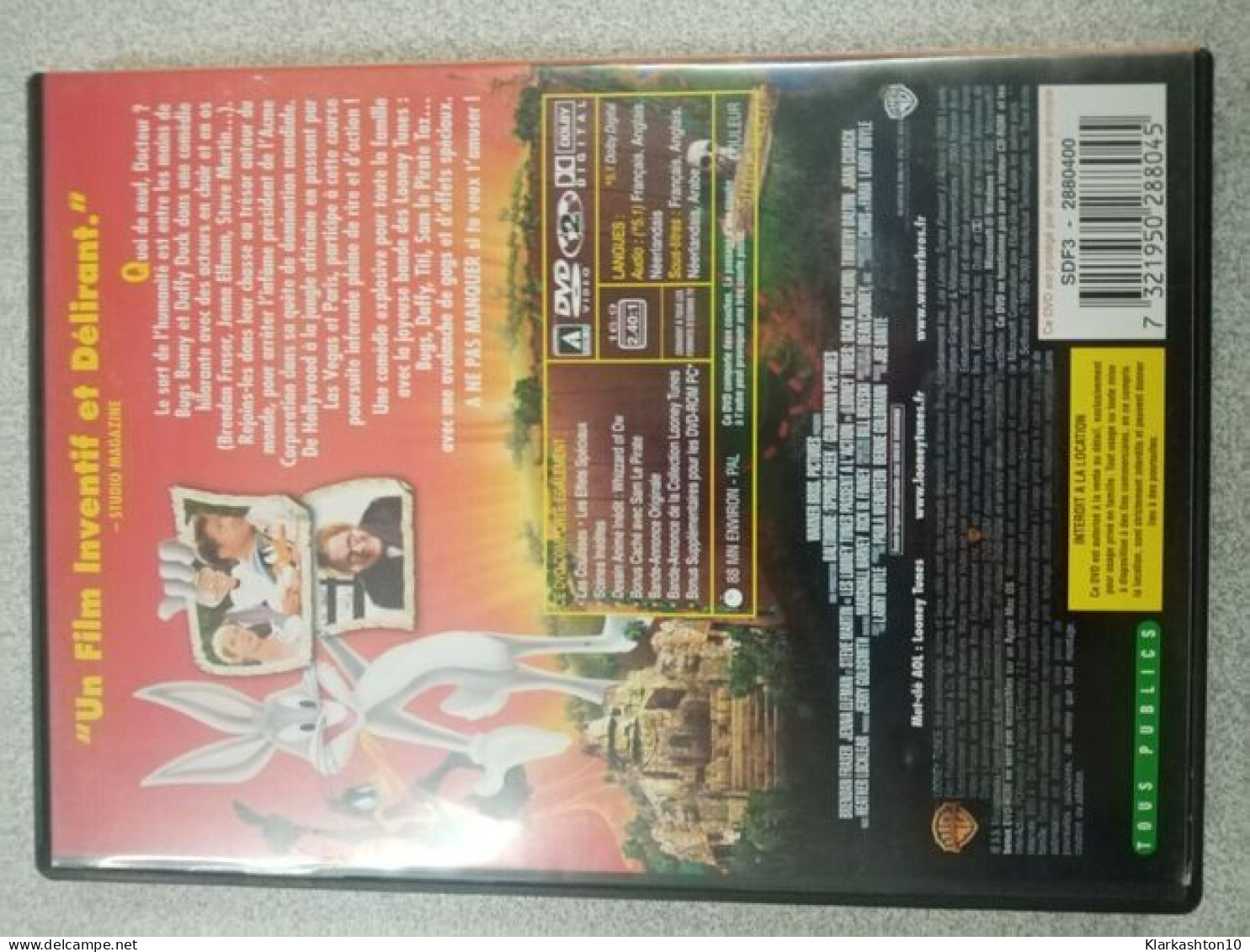 DVD Film - Les Looney Tunes - Le Film - Otros & Sin Clasificación