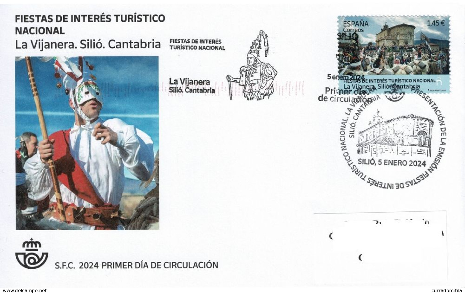 2024 First Day Cover With First Day Cancellation And Presentation Cancellation Of Winter Carnival - Carnival