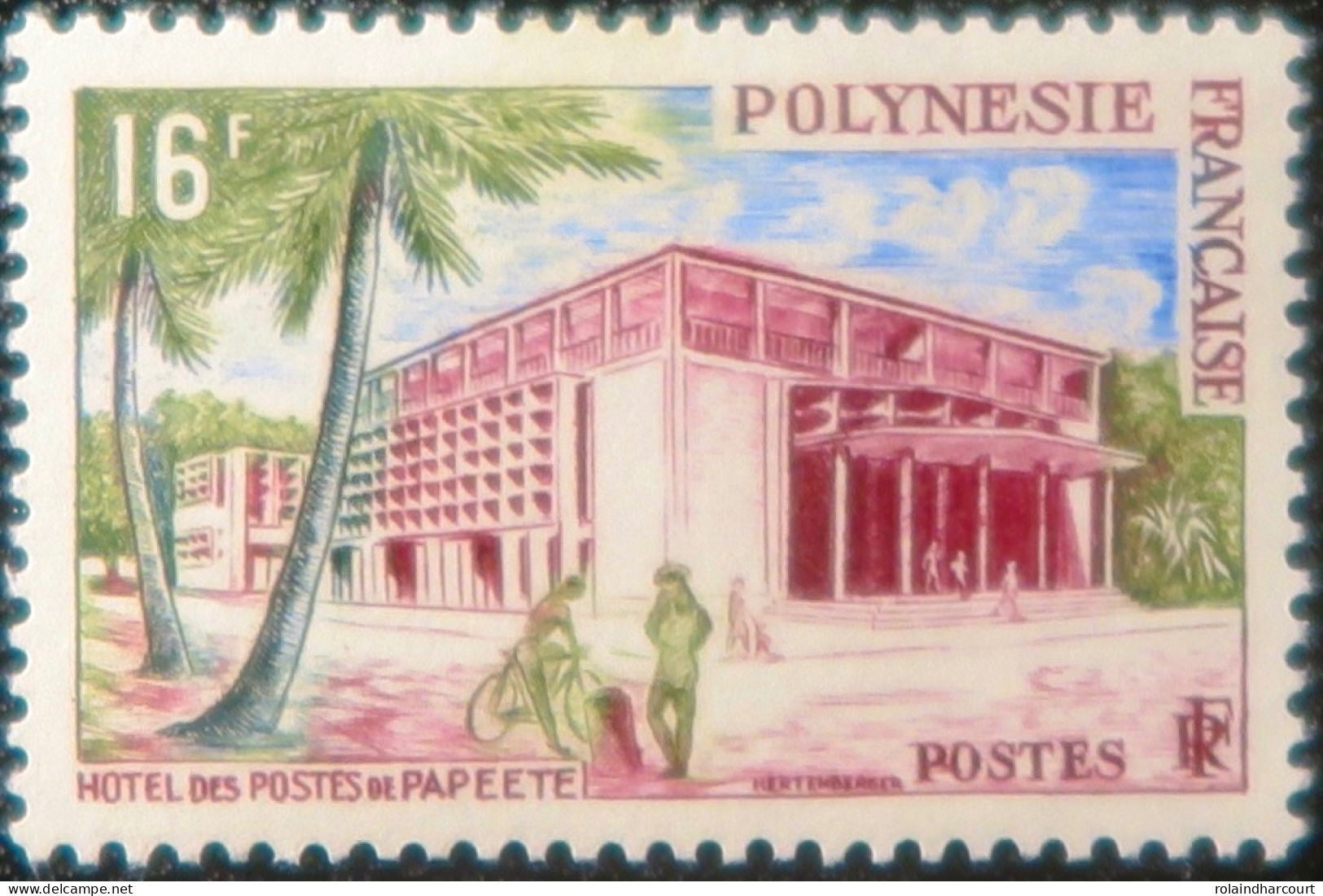 R2253/678 - POLYNESIE FRANÇAISE - 1960 - Hôtel Des Postes De Papeete - N°14 NEUF* - Nuevos