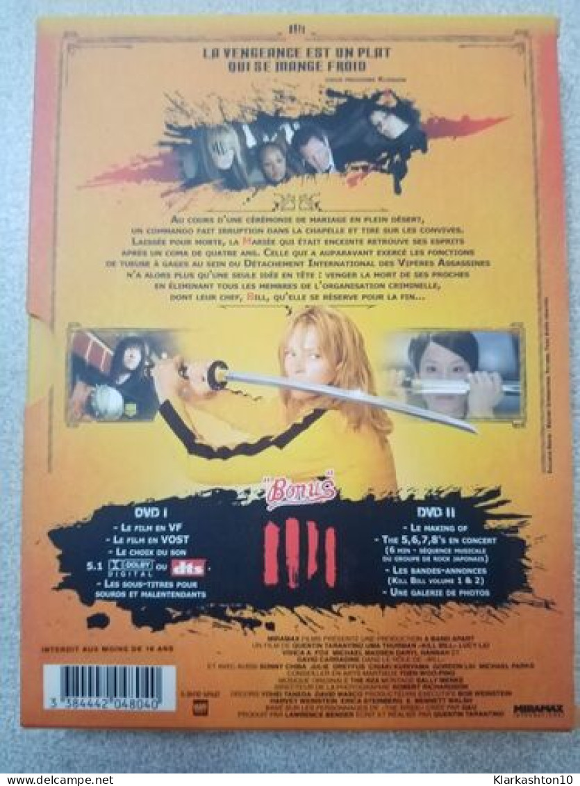 Dvd - Kill Bill Vol 1 (Uma Thurman) - Altri & Non Classificati