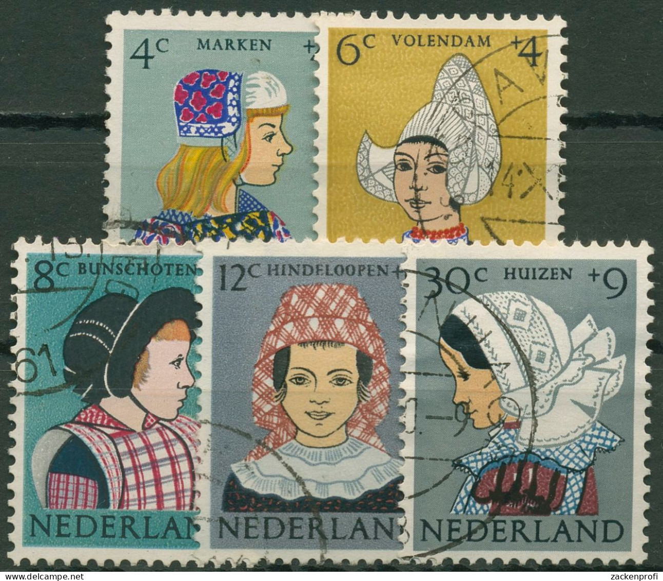 Niederlande 1960 Voor Het Kind Kindertrachten 755/59 Gestempelt - Gebraucht