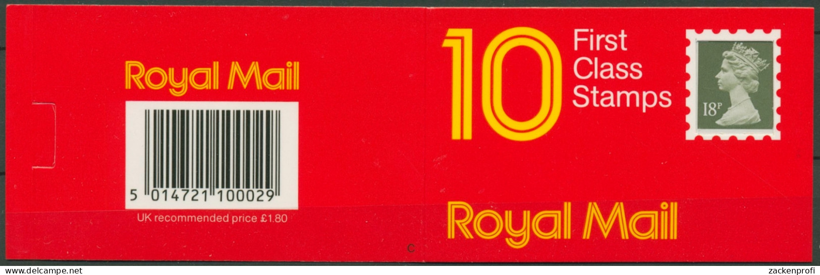 Großbritannien 1988 Royal Mail MH 0-100 A Postfrisch (D74517) - Carnets