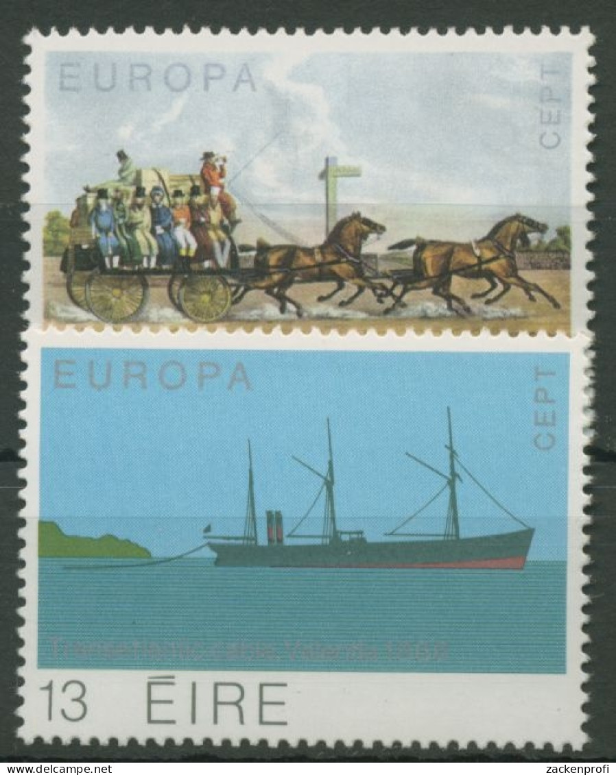 Irland 1979 Euro CEPT Geschichte Des Post- U. Fernmeldewesens 412/13 Postfrisch - Unused Stamps