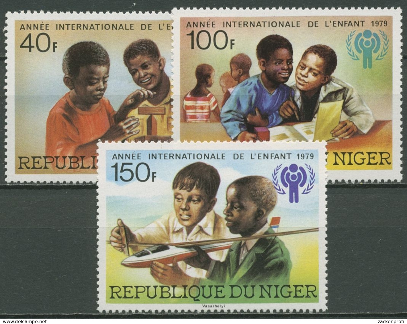 Niger 1979 Internationales Jahr Des Kindes 659/61 Postfrisch - Niger (1960-...)