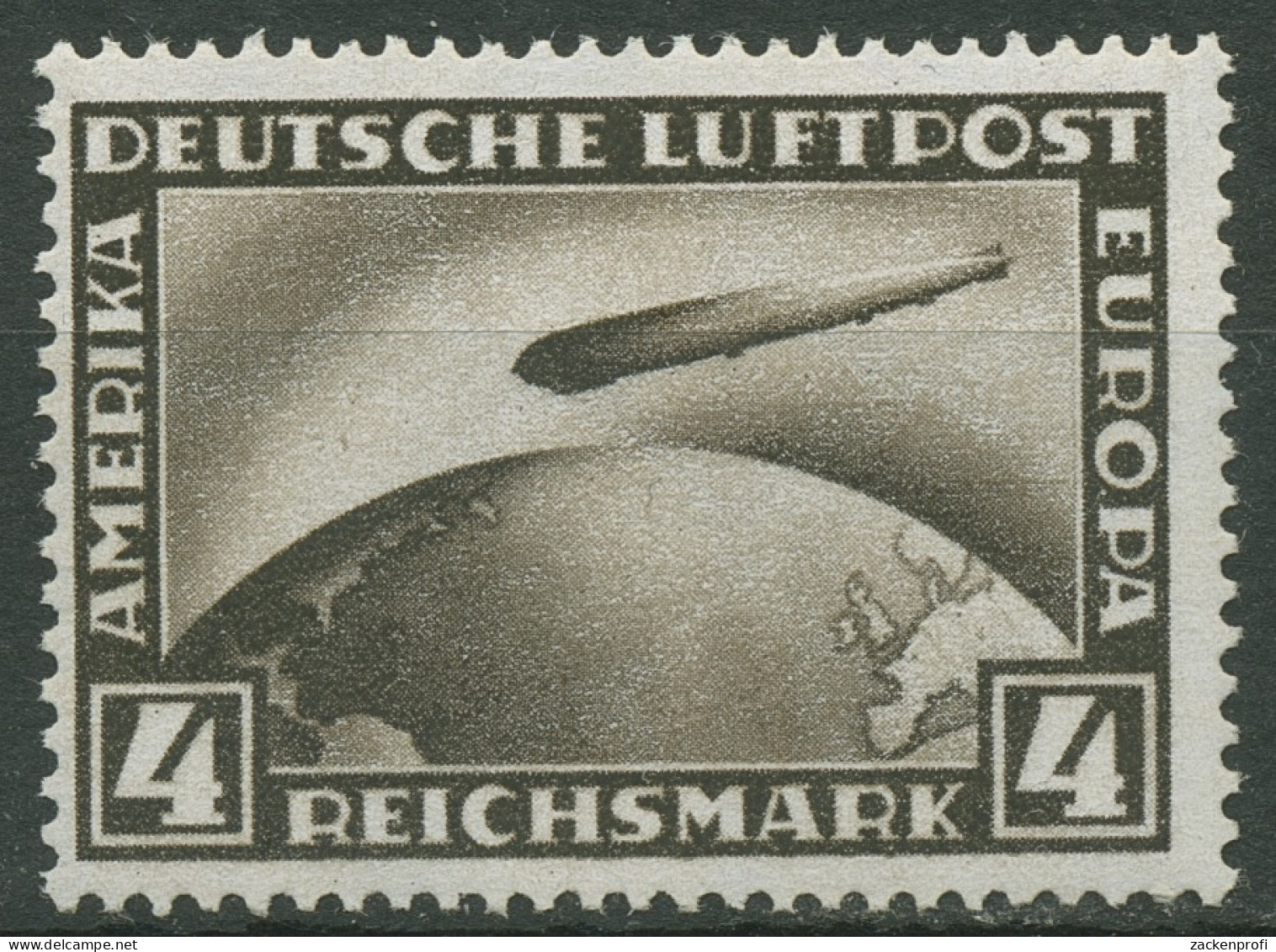 Deutsches Reich 1928 Flugpostmarke Luftschiff Graf Zeppelin 424 Postfrisch - Nuovi