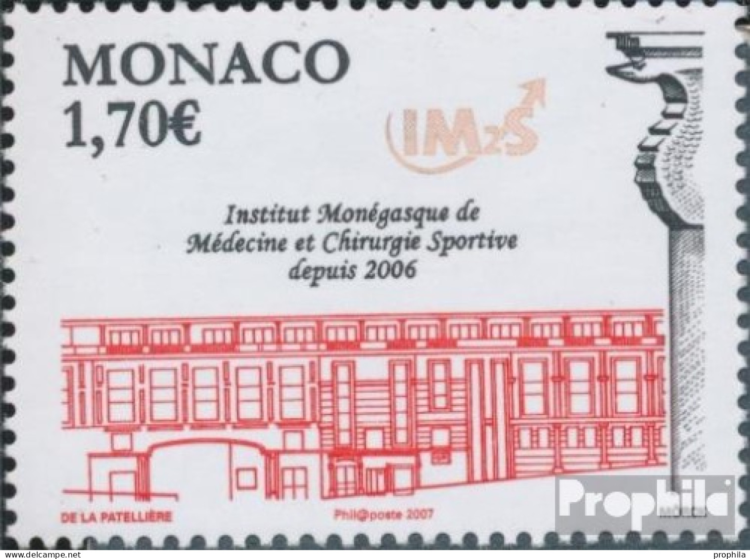 Monaco 2833 (kompl.Ausg.) Postfrisch 2006 Institut Für Sportmedizin - Nuevos