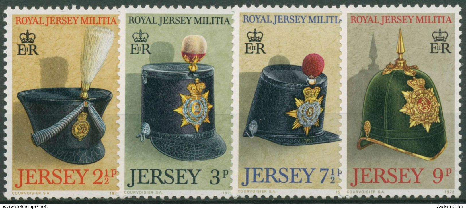 Jersey 1972 Königliche Bürgerwehr Helme 69/72 Postfrisch - Jersey