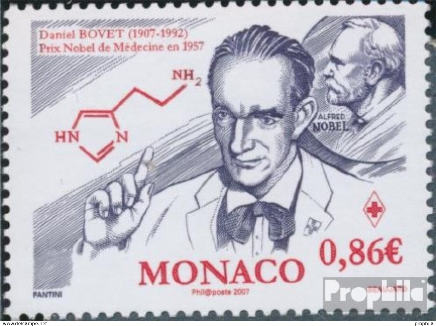 Monaco 2828 (kompl.Ausg.) Postfrisch 2006 Rotes Kreuz - Neufs