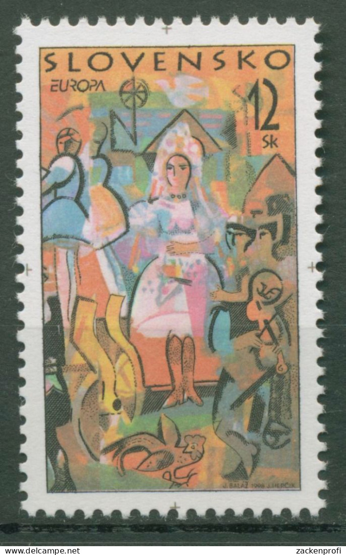 Slowakei 1998 Europa CEPT Feste & Feiertage 309 Postfrisch - Unused Stamps