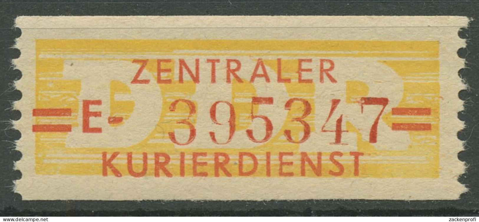 DDR 1958 Wertstreifen Für Den ZKD 17 E Nachdruck Postfrisch - Autres & Non Classés
