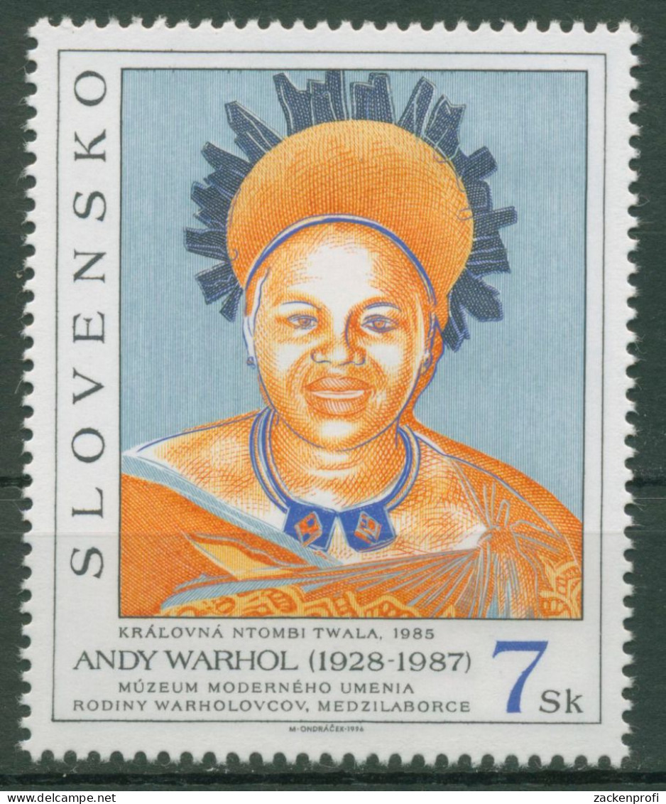 Slowakei 1996 Kunst Andy Warhol 268 Postfrisch - Unused Stamps