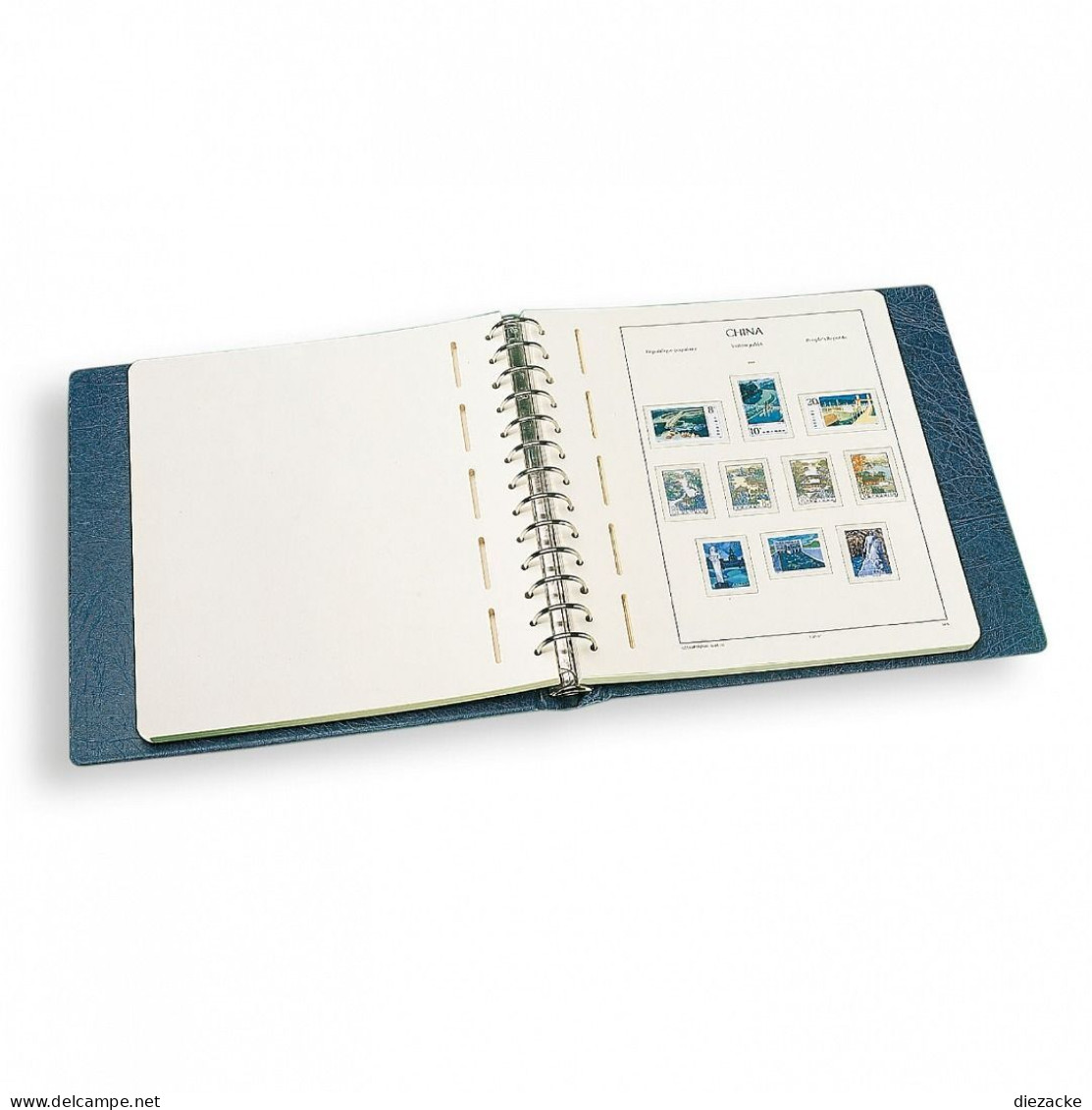 Leuchtturm Ringbinder/ Kassette Blau EXCELLENT DE 321241 Neu ( - Raccoglitori Vuoti